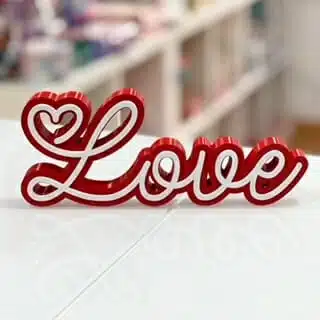 decoração love