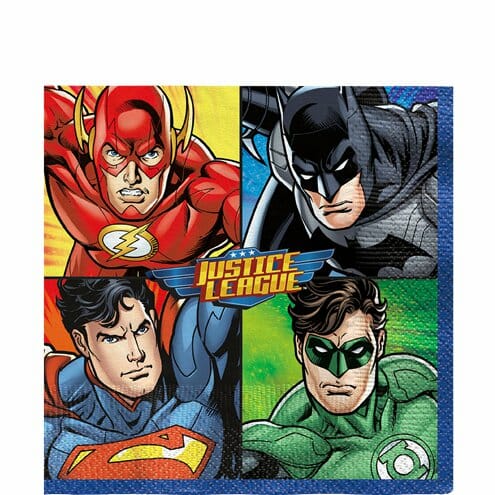 guardanapos liga justiça