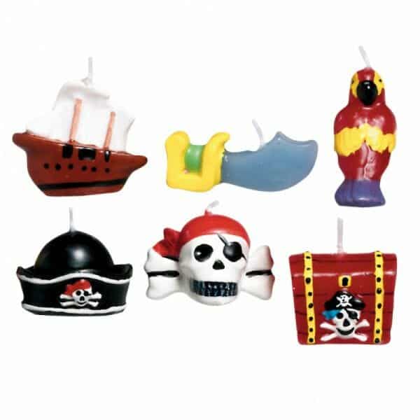 velas 3d piratas aniversario