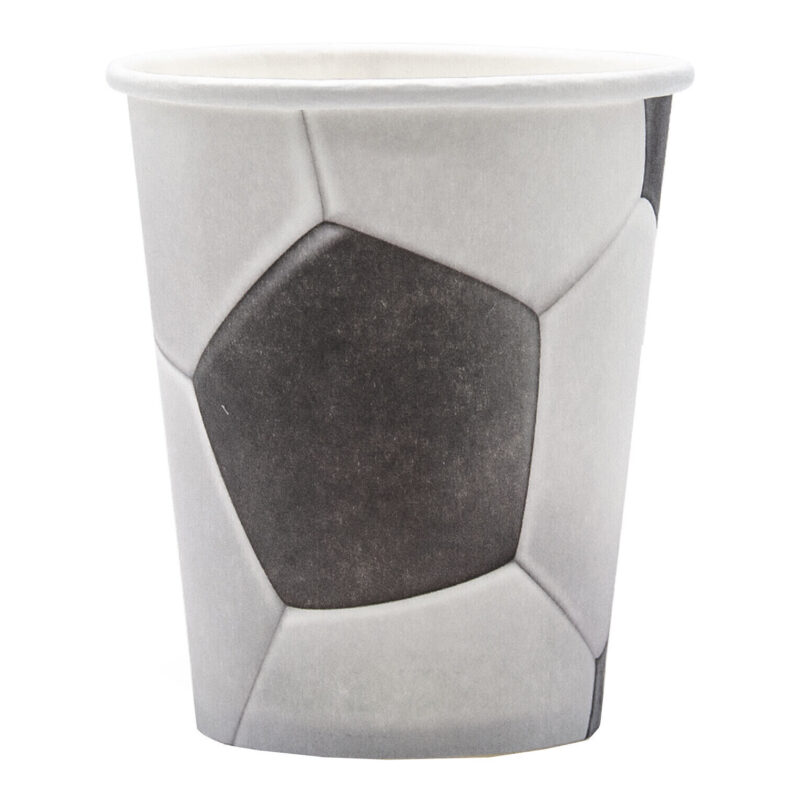 6 Copos Bola de Futebol 200 ml