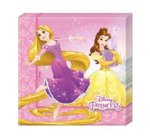 20 Guardanapos das Princesas Disney