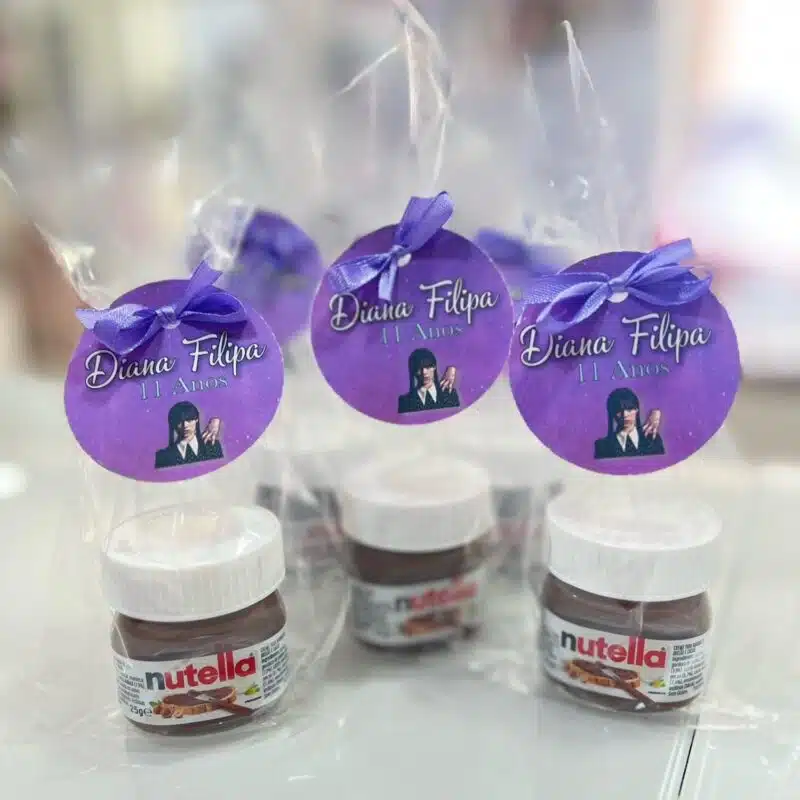12 Sacos Brinde Personalizados com Nutella