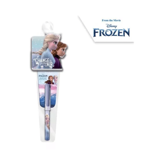 bloco caneta frozen festa