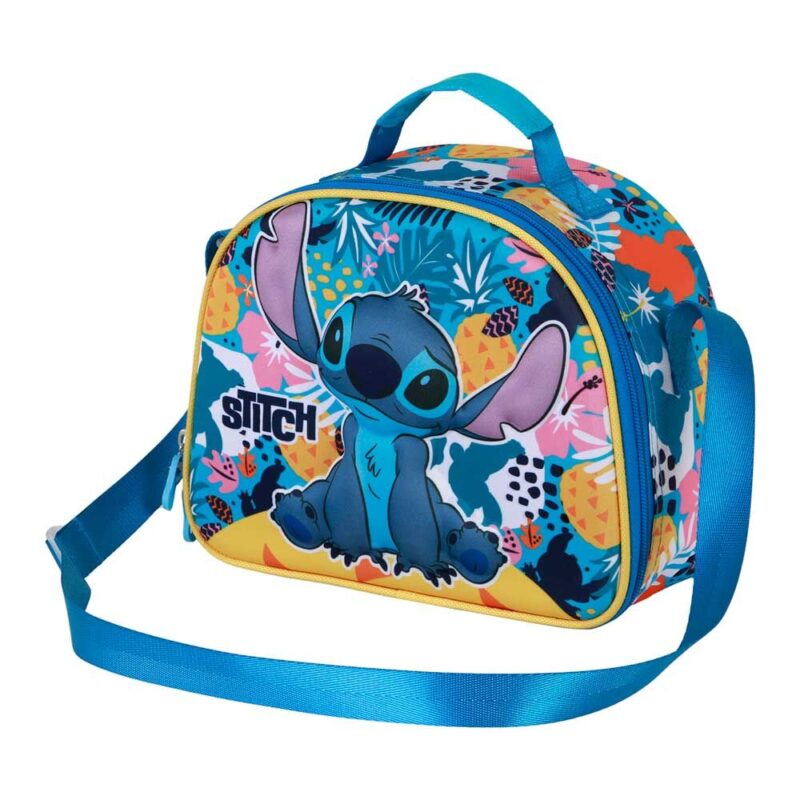 Lancheira Térmica Stitch Disney 3D 20,5x26x10cm
