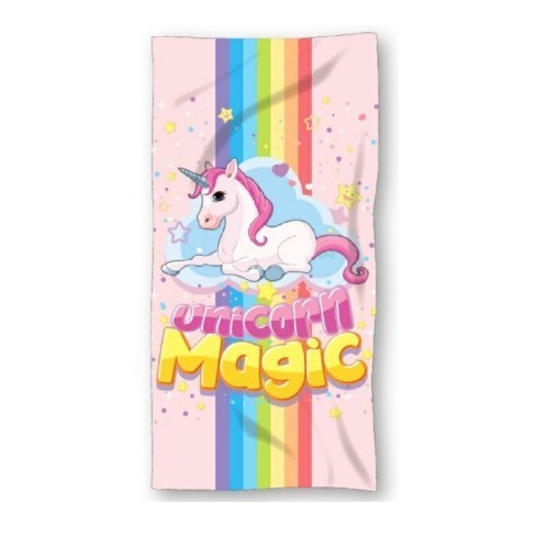 unicornio toalha praia magic