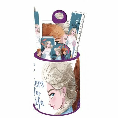 conjunto escolar frozen 7 peças