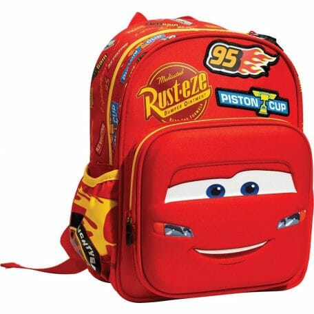 Mochila Pré-Escolar Faísca Cars 3D 30 cm