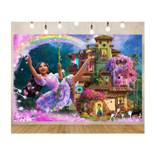 painel de Fundo Encanto Disney 120 x 80 cm