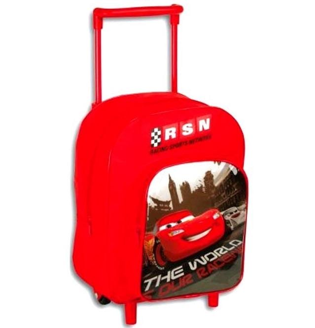 Mochila Trolley Pré-Escolar Faísca Cars 28 cm