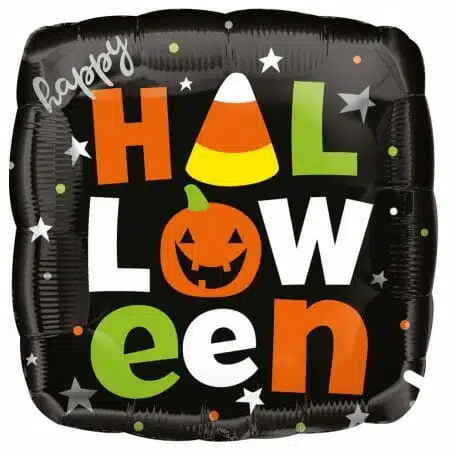 balao happy halloween 43cm