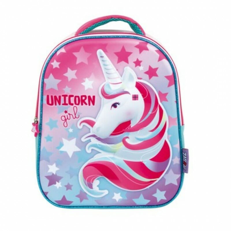 Mochila Pré-Escolar Unicórnio 3D 30 cm