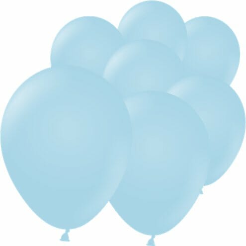 balões latex azul 10