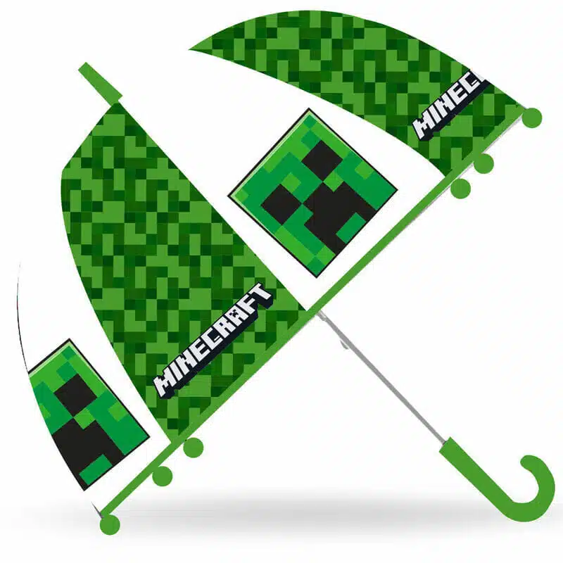 Chapéu de Chuva Criança Creeper Minecraft