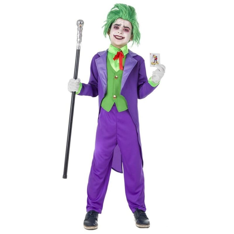 Fato de joker Disfarce de Criança 3 a 4 Anos