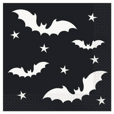 guardanapos morcegos