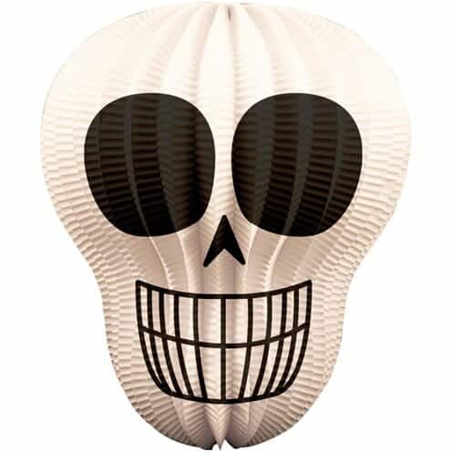 halloween decoração caveira 31 cm
