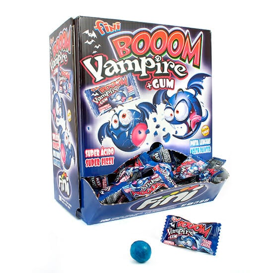 pastilha pinta línguas vampiro