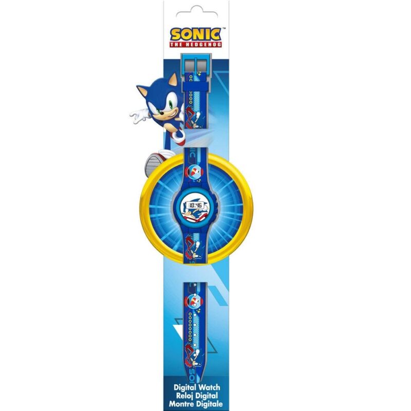Relógio Digital Criança do Sonic