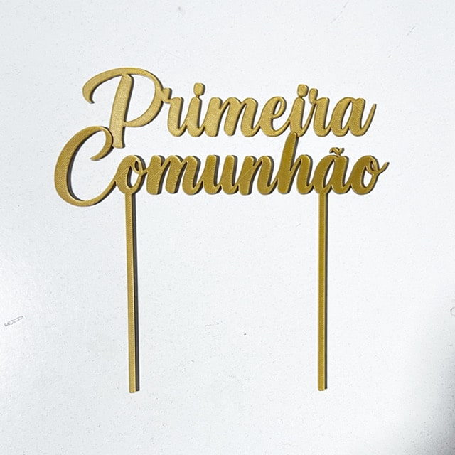 Topo Bolo Primeira Comunhão