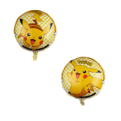 Balão Foil Pikachu Pokemon 43 cm