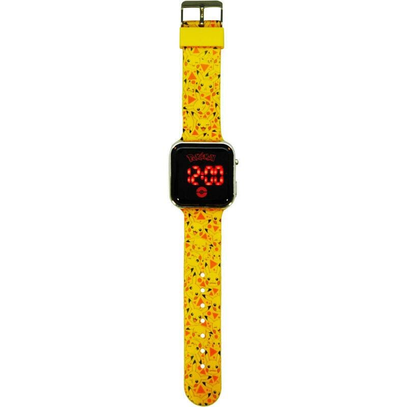 Relógio do Pikachu Pokemon Digital Criança LED