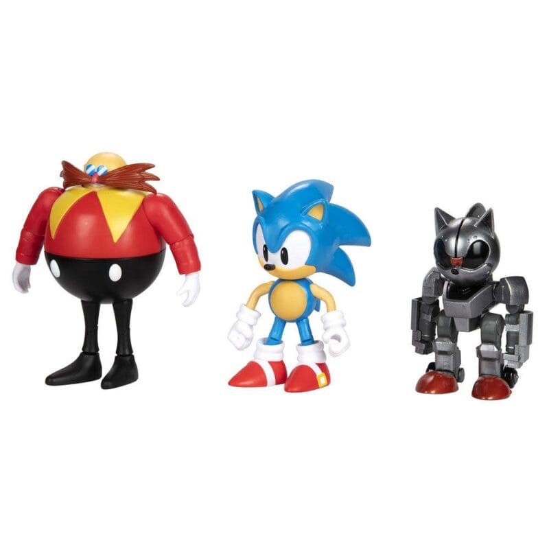 3 Figuras Exclusivas Comemoração 30 anos do Sonic