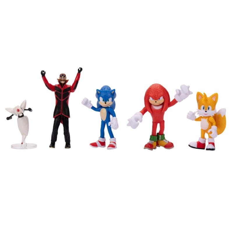 Conjunto de 5 Figuras Articuladas Sonic