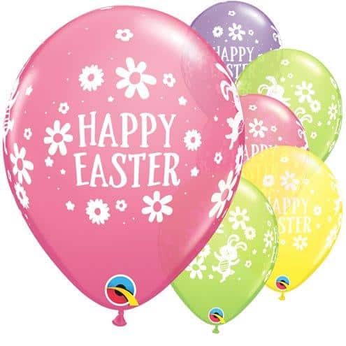 Balão Latex Happy Easter Avulso
