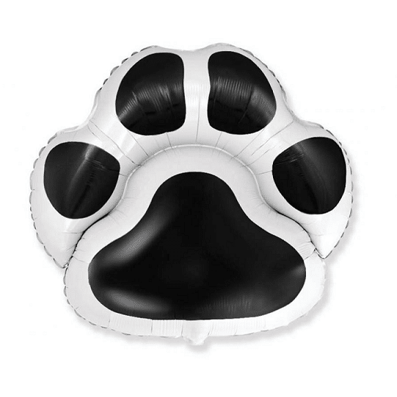 Balão Foil Pata de Animal 61 cm