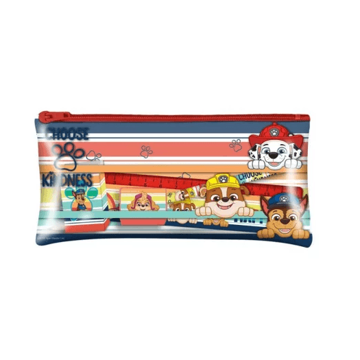 Estojo com Material Escolar Patrulha Pata