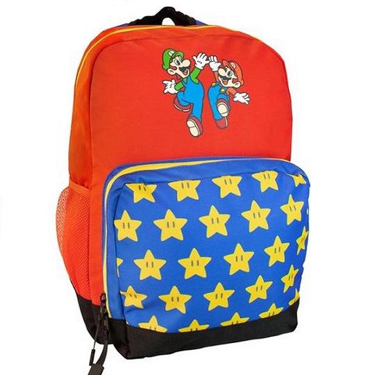 Mochila Pré-Escolar do Super Mário 28 cm