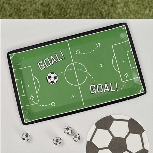 8 Travessas Campo de Futebol 30 cm