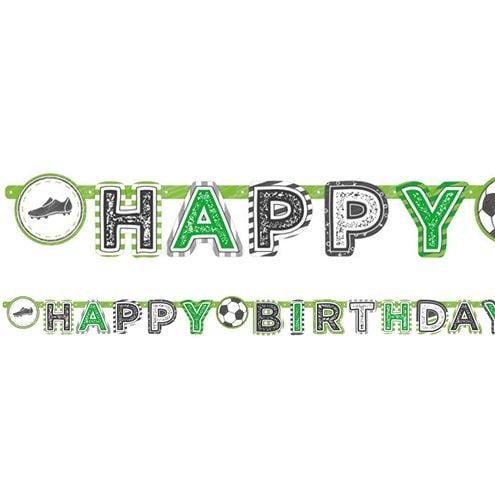 Faixa Happy Birthday Festa Futebol