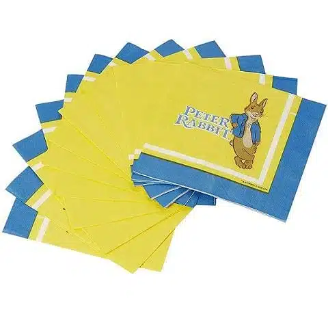 16 Guardanapos do Peter Rabbit