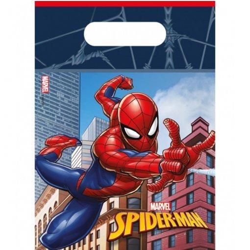 6 Sacos Festa do Homem Aranha