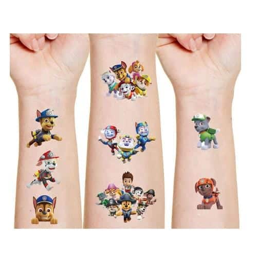Tatuagens Temporárias Mix Patrulha Pata