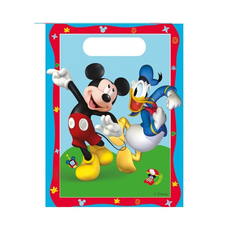 6 Sacos Oferta Festa Mickey Júnior