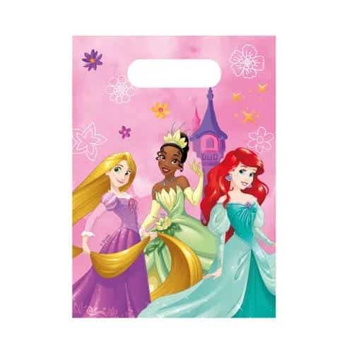 6 Sacos Oferta Festa das Princesas Disney