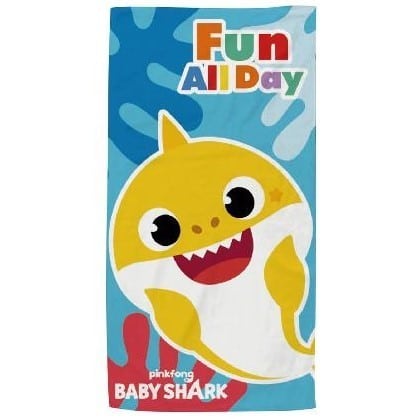 Toalha de Praia Baby Shark 70 x 140 cm