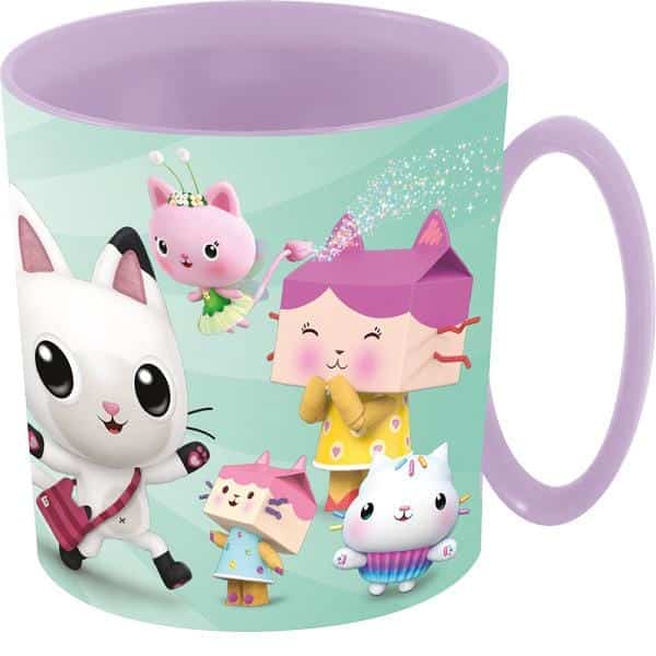 Caneca Microondas Gabby Casa de Bonecas 350ml