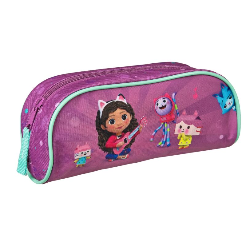 Estojo Escolar Gabby Casa de Bonecas 22 CM