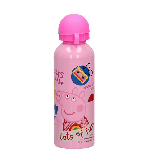Garrafa Alumínio da Porquinha Peppa 500 ml