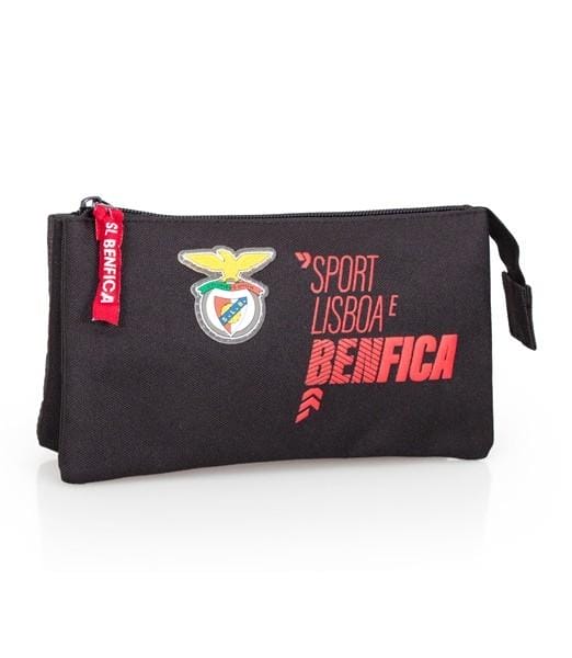 Estojo Escolar Triplo do SLB Benfica 22 cm