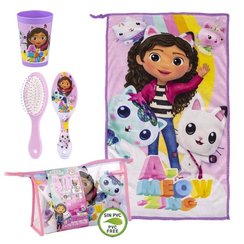 Bolsa Necessaire com Acessórios Gabby Casa de Bonecas