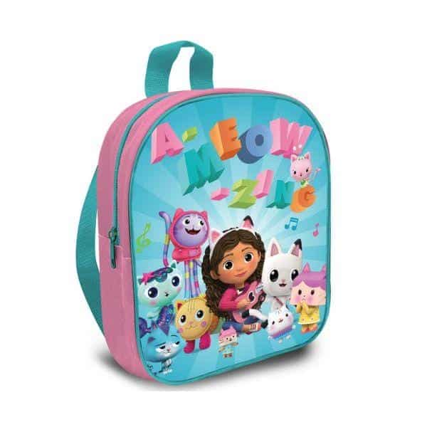 Mochila Pré-Escolar Gabby Casa Bonecas 29 cm