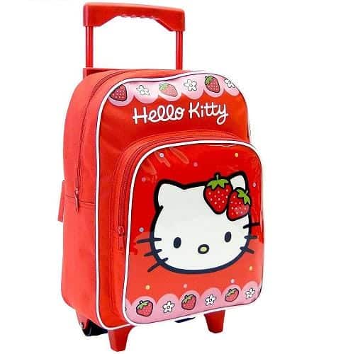 Mochila Trolley Pré-Escolar Hello Kitty 28 cm