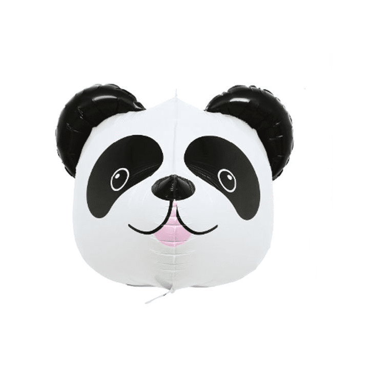 Balão Foil Festa Cara Panda 60 cm