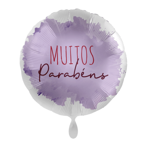 Balão Foil Muitos Parabéns 43 cm