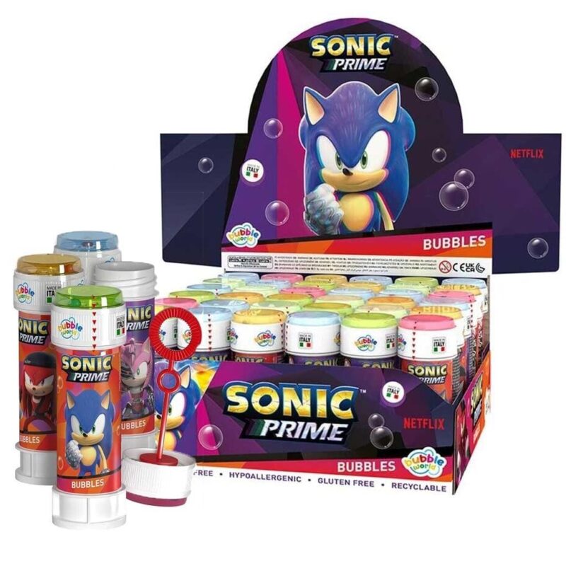 Jogo de Bolas de Sabão Sonic Prime