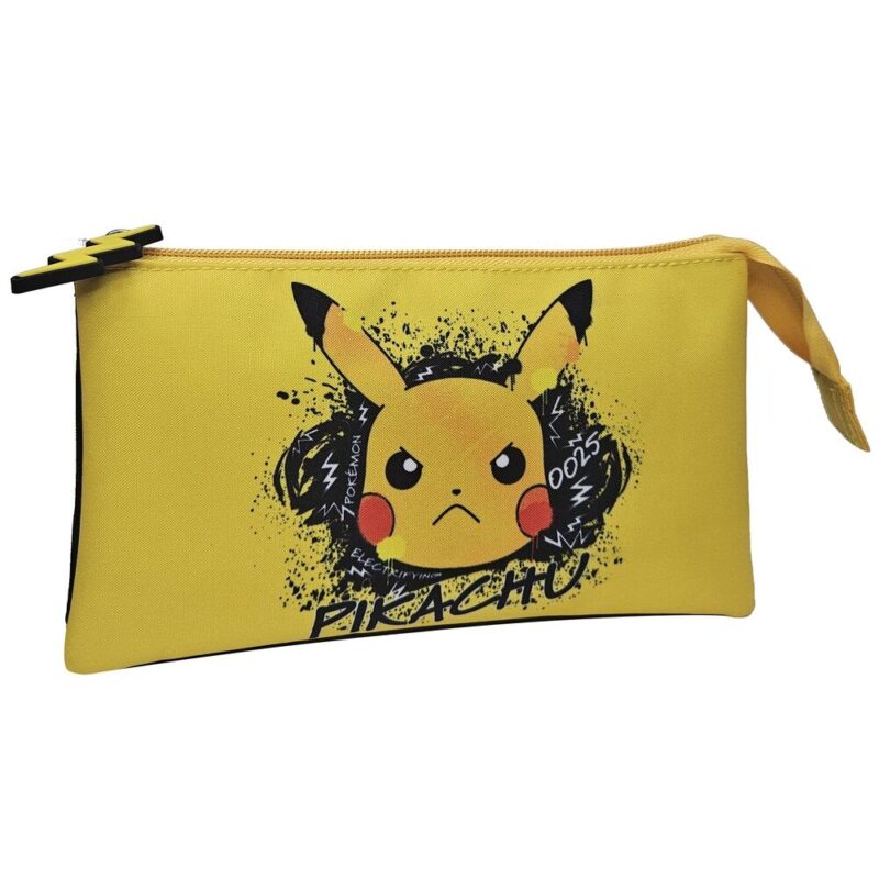 Estojo Escolar Triplo do Pokémon